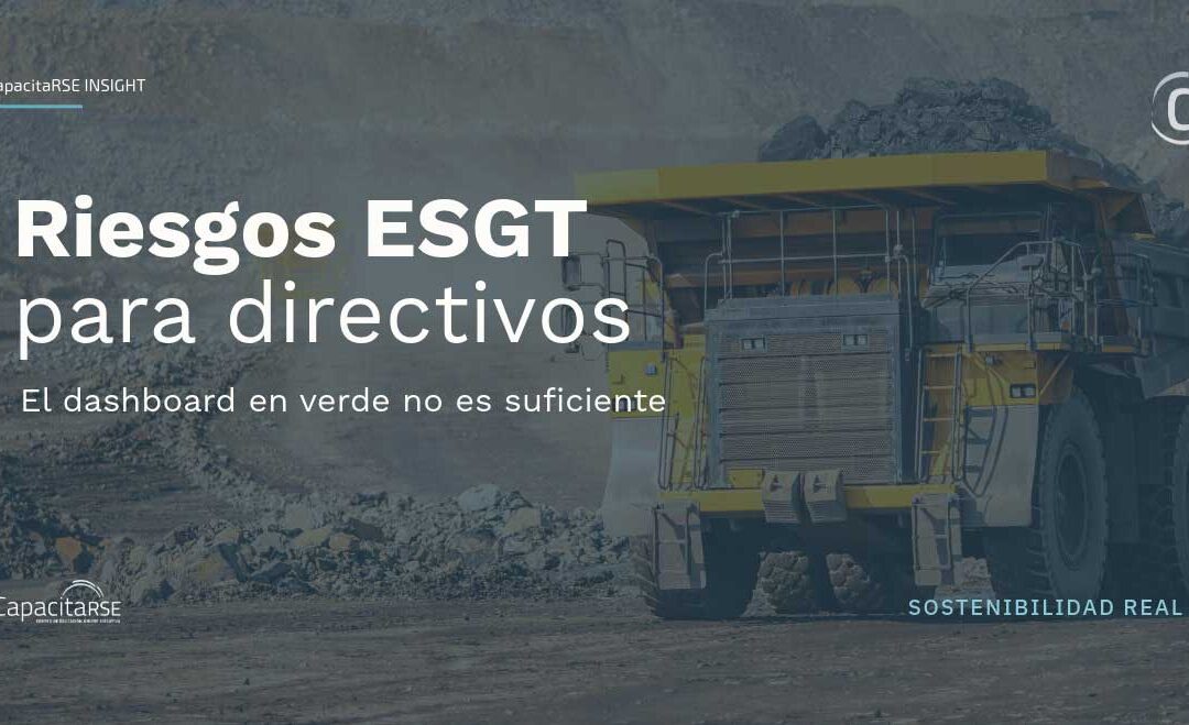 Riesgos ESGT para directivos